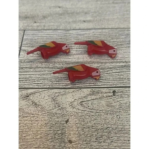 LEGO Minifigure Animal-Parrot Bird Lot Of 3 - Picture 3 of 4